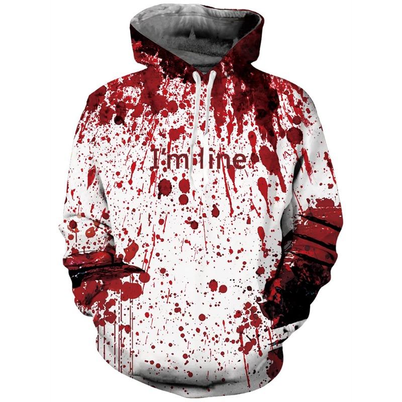 Men's Hoodies  Animal Cat Print 3D Patternv Hooded Autumn Pullover Sweatshirt With Pocket Hoodie Streetwear Loose Comfortable