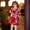 Robe d'hiver Hanfu pour filles Bamion, Cheongsam du Nouvel An
