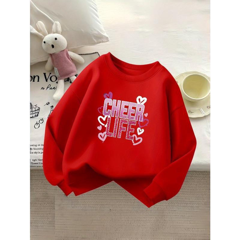 European sizes Kids' Round Neck Fashion Sweatshirt