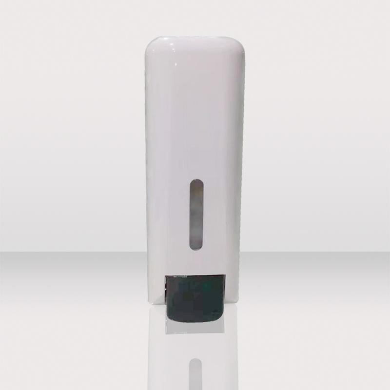 500ml Wall Mounted With Lock Abs Plastic Liquid Drop Manual Hand Soap Dispenser