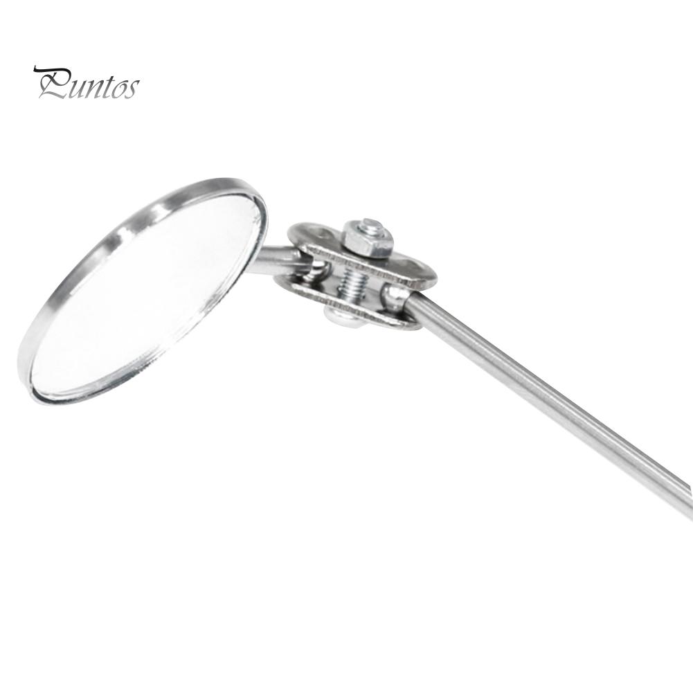 Puntos Car Maintenance Folding Telescopic Reflector Welding Chassis Inspection Mirror