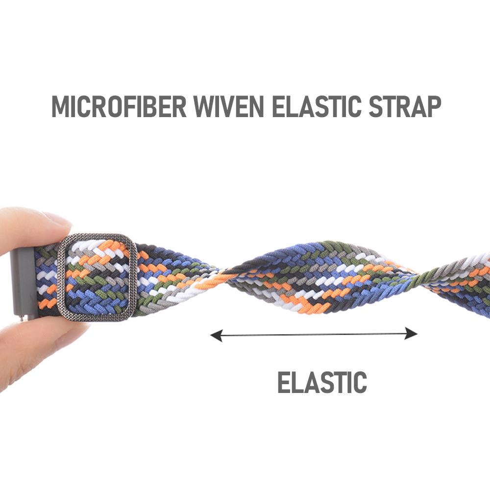 20mm 22mm Nylon Strap For HUAWEI WATCH GT 5 4 pro 46mm Band For WATCH 5 4 3/GT5 GT4 GT3 SE GT2 Bracelet Elastic Watchband Correa