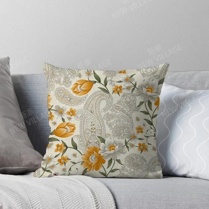 

Осенний Домашний Декор Осенний Декор Гостиной Наволочка для Декоративной Подушки Диван Бохо Наволочка Марокко X 30x30cm бежевый