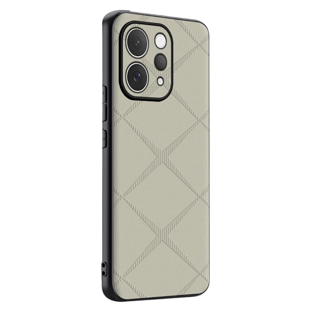 For vivo S50 5G Case X-Patterned TPU PU Leather PC Anti-Drop Phone Cover