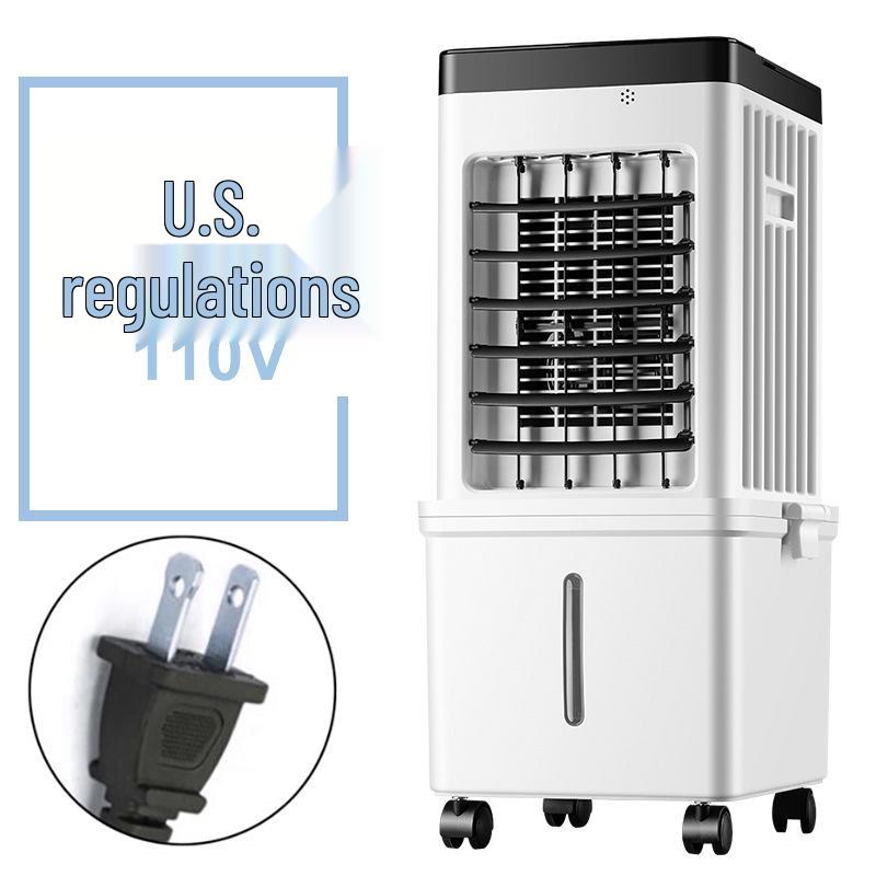 Smart Energy-saving Water-cooled Air Conditioner Fan with Remote Control - Silent Household Vertical Cold Air Fan