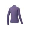 Anta Outdoor Series Stand Collar Pullover Casual Long Sleeve Knit Top Women Tops 962546403-3