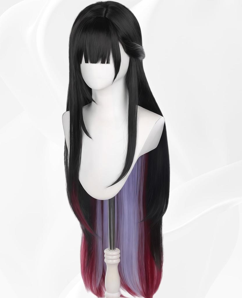 Nou-satsu Collapse Star Rail Sirens Wig Sirens Cosplay Wig Sirens Collapse Star Rail Cosplay Wig Heat Resistant Wig Costume Accessory