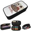 Hot TV Series Love Couple Bon Appetit Your Majesty Pencil Case for Kids Pen Box Pencil Bag Stationery Supplies Pen Holder Bag