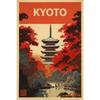 Vintage Japan Travel Poster Print For Office Living Room Home Decor Fuji Mountain Tokyo Osaka Landscape Canvas Painting Wall Art
