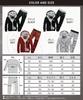 three Joy Tracksuit Plus Size Hoodie with Fleece Stylish Winter and Autumn Size 2XL Men's Set, Lining, Sportswear, Navy,