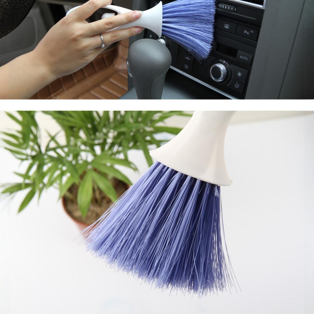 Car Interior Brush Hangable Car Vent Cleaner Car Interior Duster Reusable Cleaning Tool Interior Cleaning Brush For