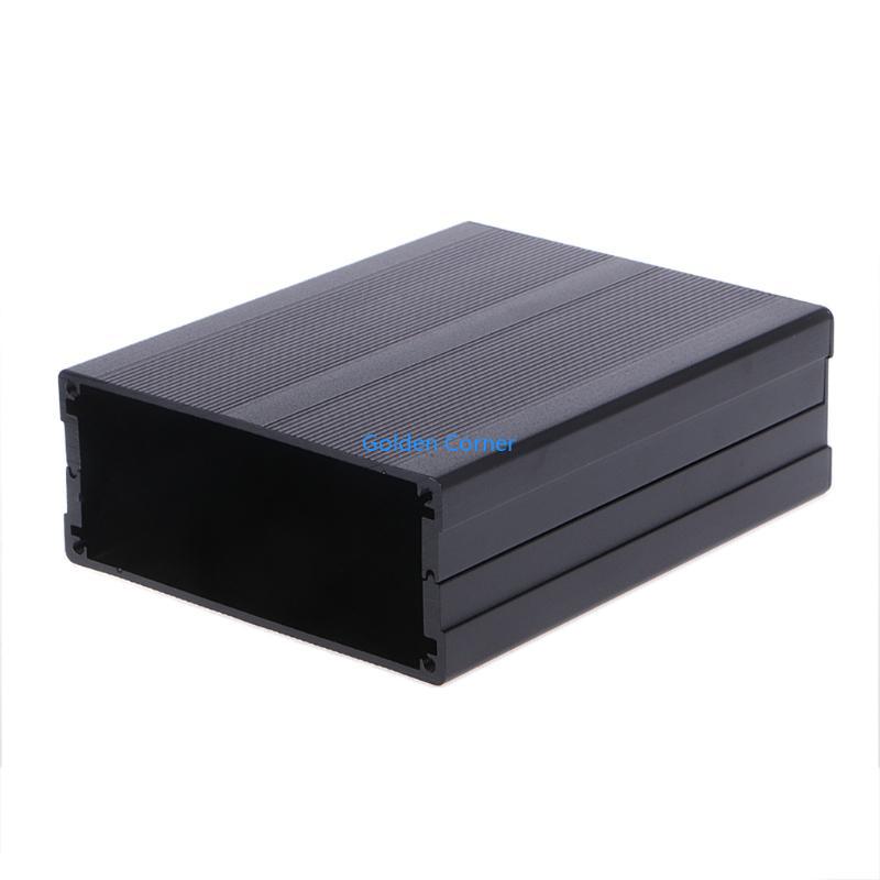 E15D Aluminum Box Enclosure DIY Electronic Project Black Instrument for Case 120x97x4