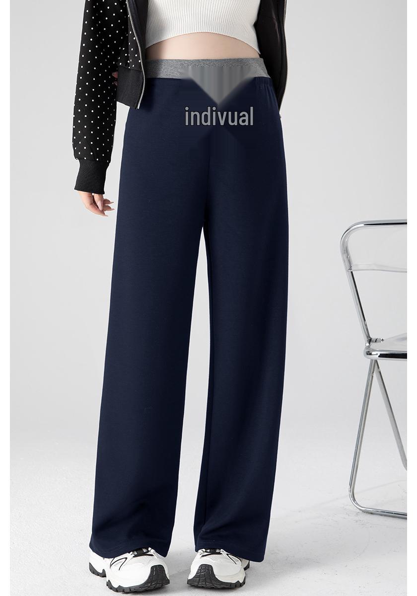 2026 Spring/Summer Versatile Slimming Maternity Wide-Leg Pants Large