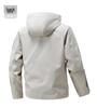 Men's Trendy Hooded Workwear Jacket - Versatile Spring Windbreaker Coat