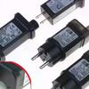 1 Set EU/UK/US Plug Switch Adapter Waterproof Laser Lighting Power Supply AC 220V To 31/30/18/4.5V DC 8 Functional SELV LED Lamp