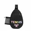 Large Capacity Tennis Shoulder Pack Stylish Paddle Bag for Pickleball Badminton