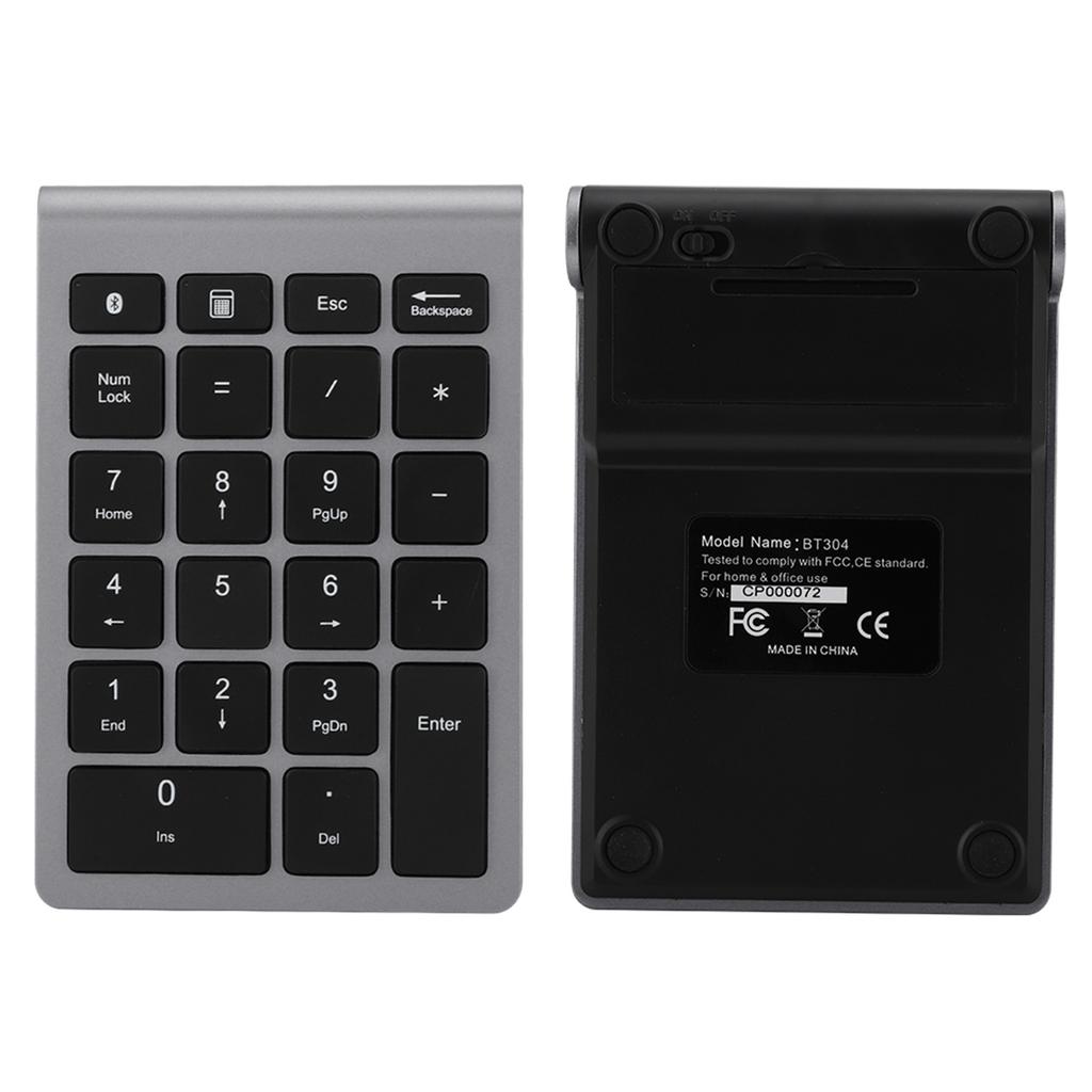  304 22 Keys Numeric Keypad Wireless   Keyboard Compatible with   5.0