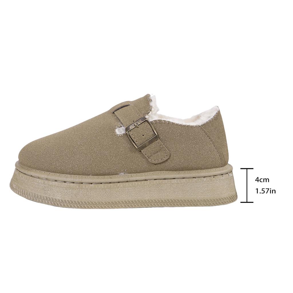 Mode 2024 Mode Winter Neue Dicke Sohle Warme Baumwollschuhe Damen Freizeit Große Größe Damen Schneestiefel Großhandel