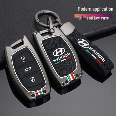 Beijing Hyundai Elantra Sleutelhoes: Volledige Dekking Gepersonaliseerde Shell voor Elantra, ix25, Mistra met Speciale Gesp