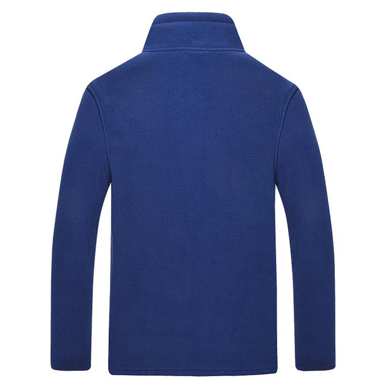 Men's Thickened Double-Sided Fleece Windbreaker Jacket - Warm, Loose, Plus Size for Outdoor Autumn/Winter Wear
