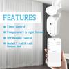 2pcs and 1pcs  Tuya Smart Curtain Motor BT Voice Control Switch Electric Curtain Robot APP Control Timer