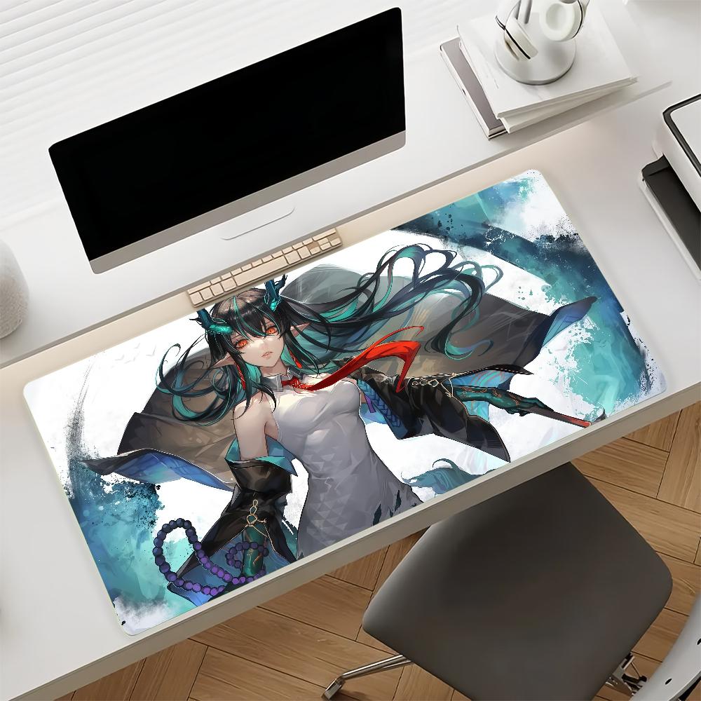 Game Dusk Arknights Mouse Pad Nonslip Rubber Gamer Balance Computer Mat Decoracion Deskmat Laptop Office Large
