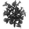 100 Pcs Auto Car Fender & Bumper Shield Fastener Clips For GM #1605396, 1595864; Chrysler 6030441; Ford 388577S, W705589-S300