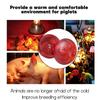 200/250/275W Infrared Heat Lamp Waterproof Anti-Explosion Thickened Light Bulbs For Piglet Chicken Birds E27 Small Heat Lamp