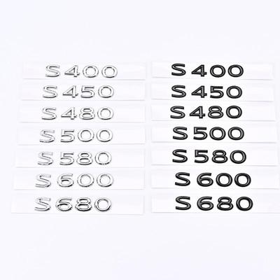 Kompatybilny z modyfikacjami napisów z logo Mercedes-Maybach S400, S450, S480, S500, S580, S600, S680.