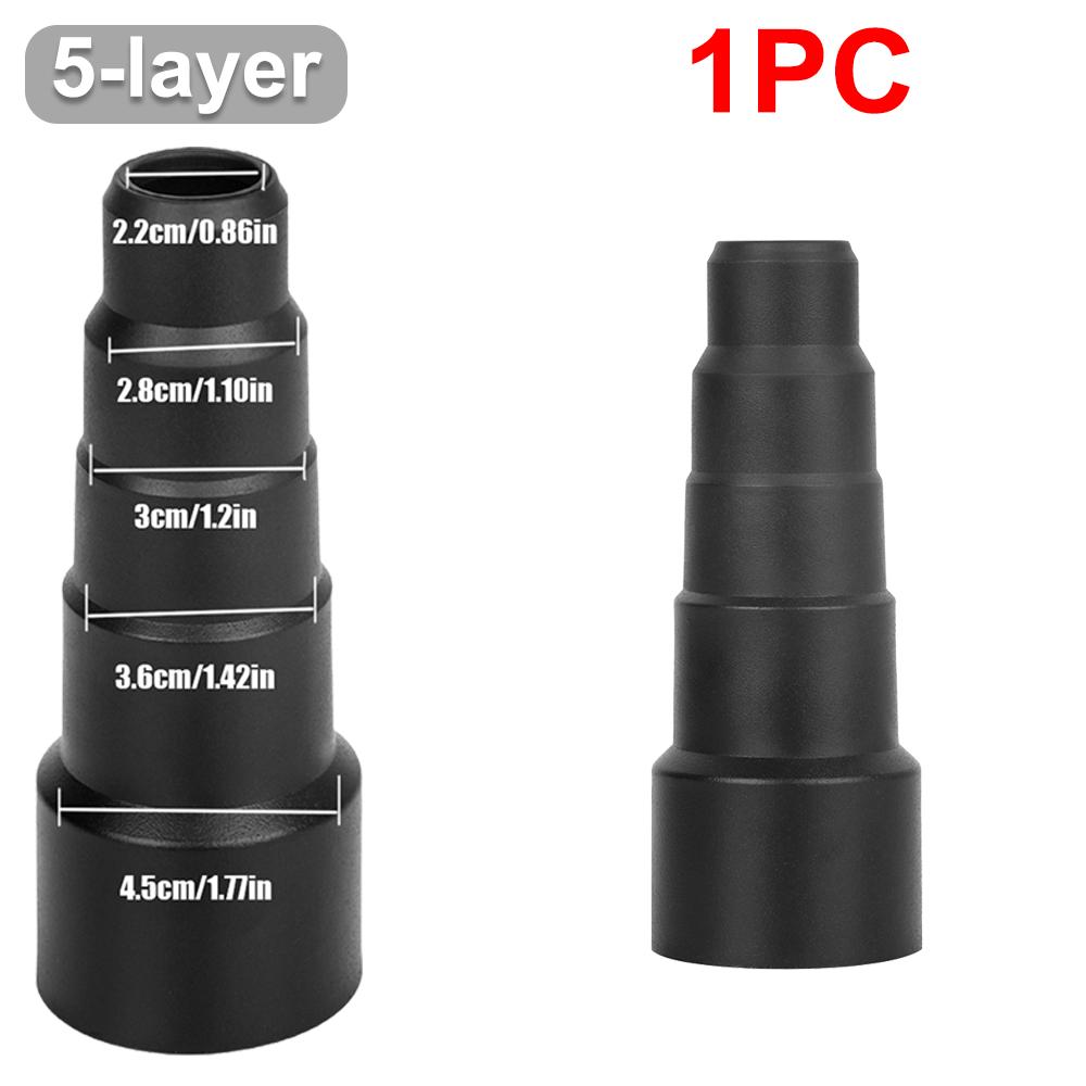 1-3pcs 22mm 28mm 30mm 36mm 45mm Connector Universal Vacuum Cleaner Hose Adapter Dust Collector 4-layer/5-layer Connection