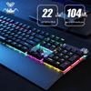 AULA F2088 Kabelgebundene Mechanische Gaming-Tastatur mit Blauen Schaltern