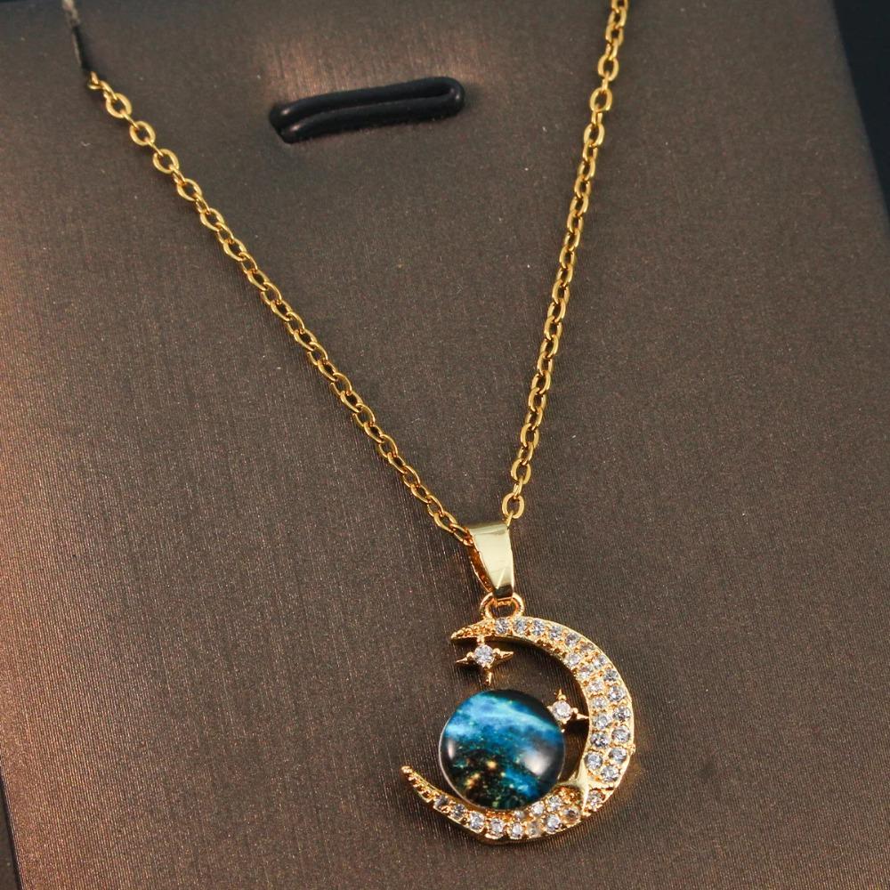 

The New Xingyue Full Necklace for Women Light Luxury Temperament Titanium Steel Clavicle Chain Gorgeous and Versatile