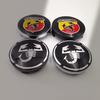 4ps 56mm/60mm 5.6cm/6cm Abarth logo car emblem Wheel Center Hub Cap auto Rim refit dust-proof badge covers styling accessories