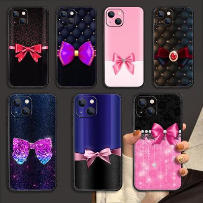 Girl Ribbon Bow Knot Phone Case For iPhone Samsung Galaxy Redmi Xiaomi Oppo OnePlus Note S A 7 8 9 10 11 12 13 14 20 21 22 23 53 54 Pro Max Plus Ultra