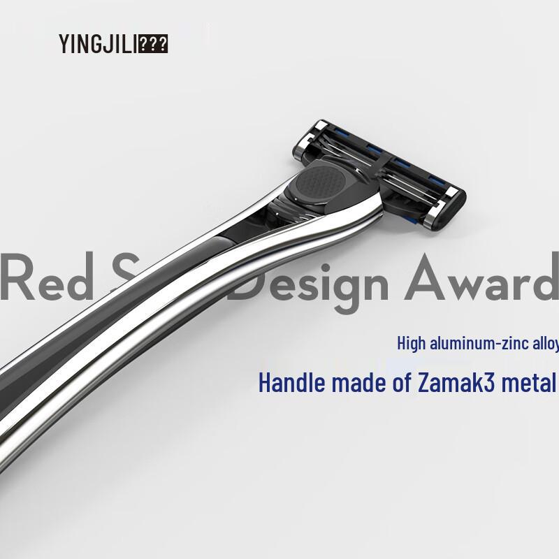 Yingjili Manual Razor with 3-Layer Blades