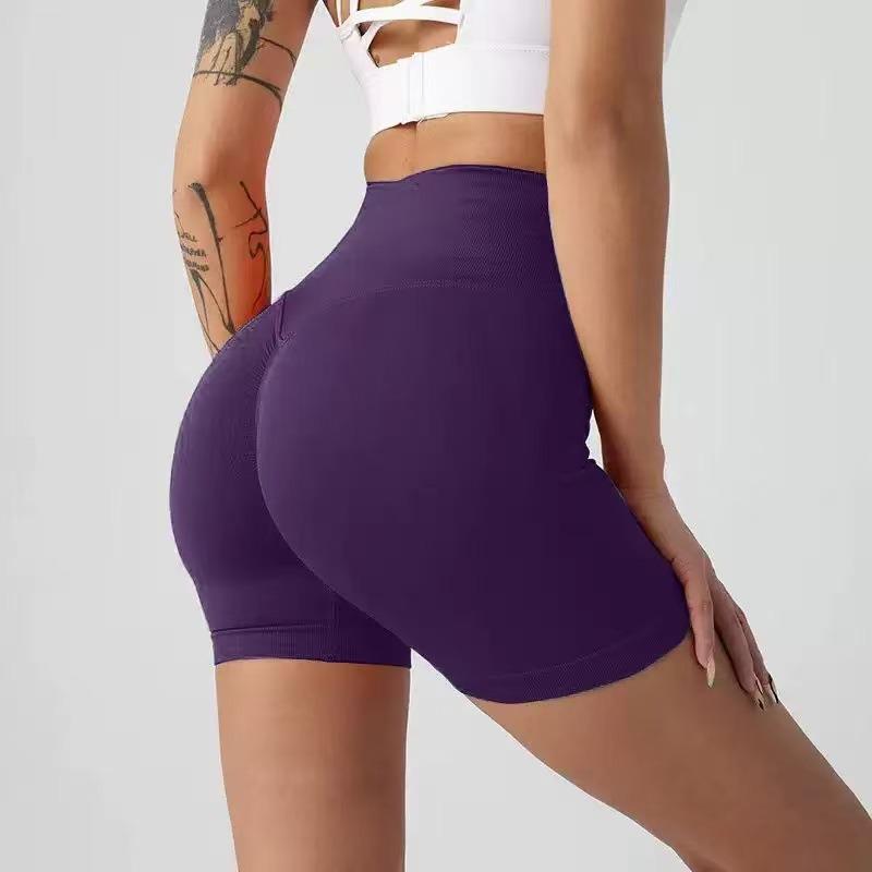 Women s Seamless Butt Lifting Workout & Cycling Shorts Medium