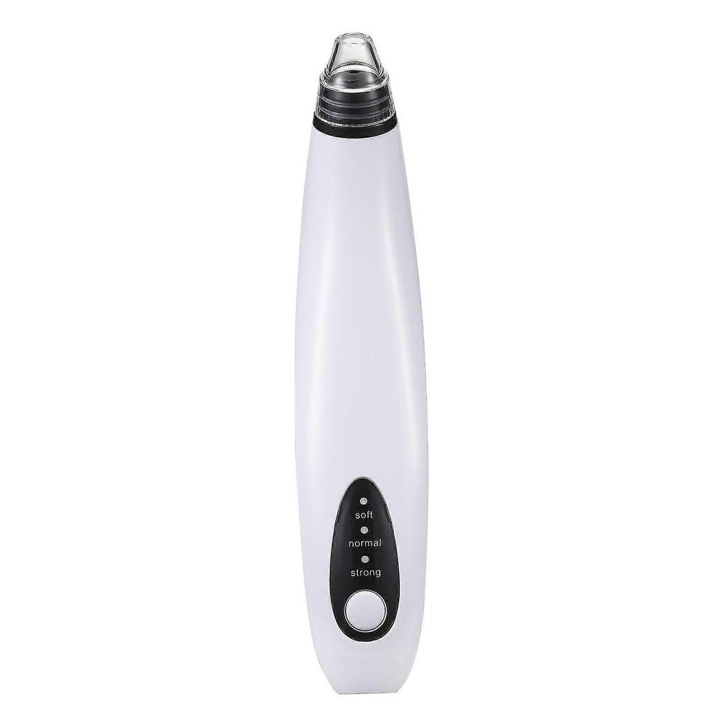 Rechargeable Pore Vacuum For Deep Facial Cleansing, Portable Blackhead Remover Vacuum With Heat Collection Technology And Adjustable Suction Levels,