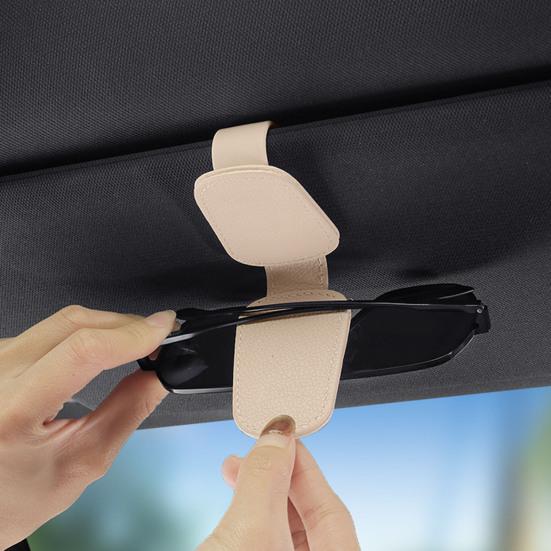 Magnetic Car Glasses Clip, Sunglass Holder for Sun Visor, Driving Sunglasses Clip for Cars Trucks SUVs RVs Auto Parts