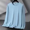 DICIFY Men's Fashion Long Sleeve Casual Autumn Winter O-Neck Blouses & Shirts