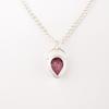 Rhodolite Gemstone 925 Sterling Silver Jewelry Handcrafted Pendant Gift For Mom PP-56-9
