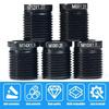 Universal Shift Knob Aluminum Alloy Nut M8x1.25 M10x1.25 M10x1.5 M12X1.25 M14.X1.5 Shift Knob Button Metal Replacement Parts