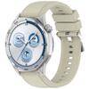 Adjustable Soft Silicone Watch Straps 22mm Press Button Closure Waterproof Lightweight Watch Band for Watch GT6