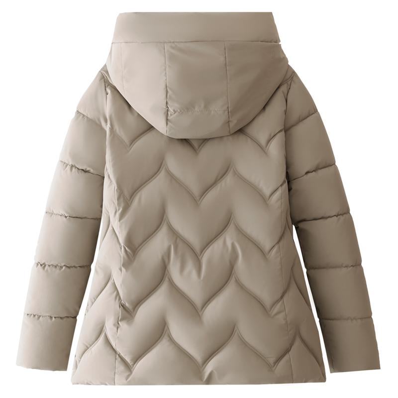 Nadměrné velikosti XL-6XL Zimní bundy Dámské svrchní oblečení S kapucí Hřejivé Ležérní Zimní kabát Dámské parky