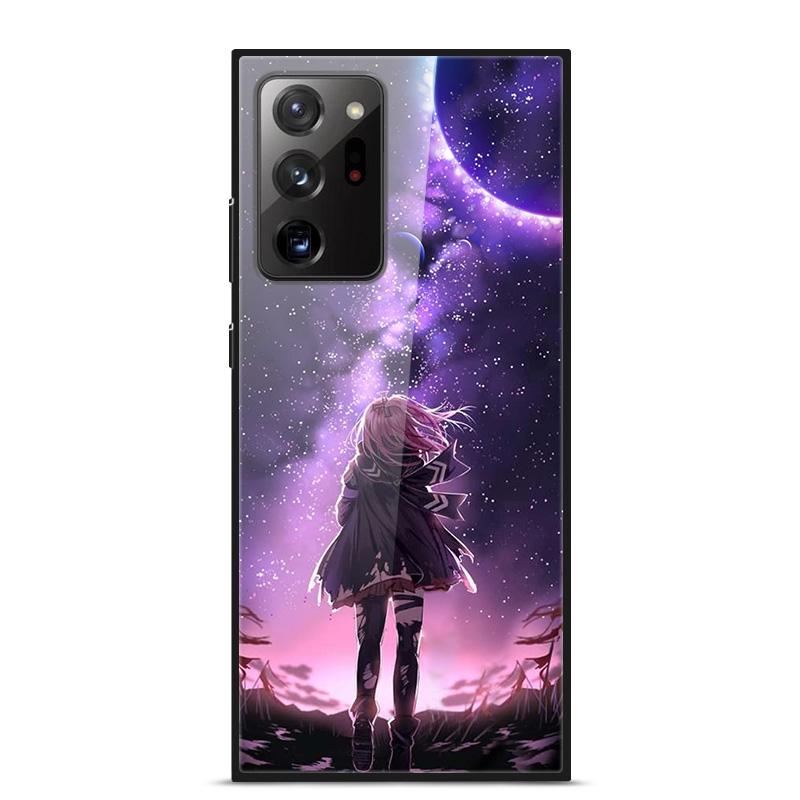 Glass Case For Samsung Galaxy S21 Note 20 Ultra Case Tempered Glass Back Cover For Samsung Note 20 S21 Ultra Case S21 S 21 Case