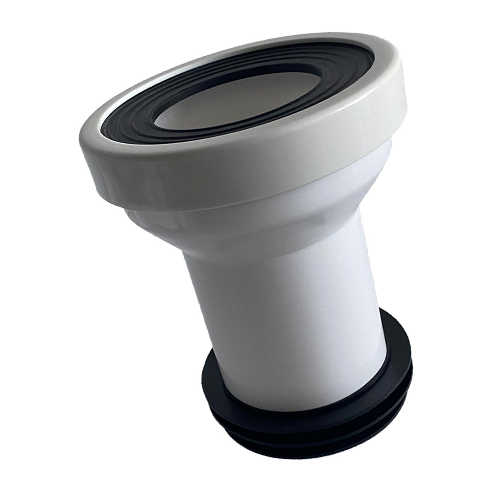 

Offset Toilet Flange Extension Adapter PVC Material Plumbing Drain Cleaner Kit for Toilet and Urinal Replacement