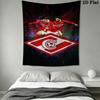 Spartak Moscow Pride Wall Hanging Printed Fabric Blanket Decorative Tapestries for Bedroom Living Room Home Decor