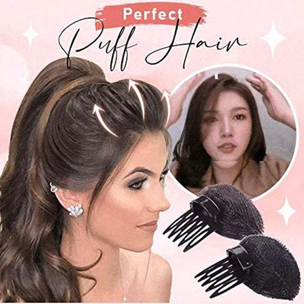 Natural Bangs Hairpin Fluffy Hair Pad Sponge BB Hair Clip Puff Hair Cushion Invisible Hair Bun Clip