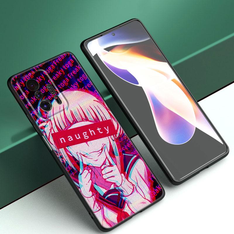 

Чехол для телефона с рисунком «Грустная девушка» в стиле аниме для Xiaomi Mi A2 8 9 SE Note 10 10T 11 12 Lite 9T 11T 12S 12T Pro A3 6X 12X, мягкий черный чехол из ТПУ Xiaomi 12T Pro 5G