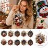 Christmas 2D Flat Hanging Ornament 2020 Cm for Home Wall Decor Holiday Party Decoration