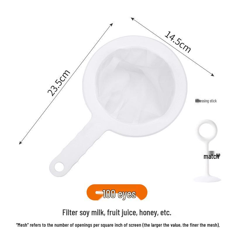 Premium Multi-functional Kitchen Sieve: Carefully Selected Filter Mesh for Soy Milk and More